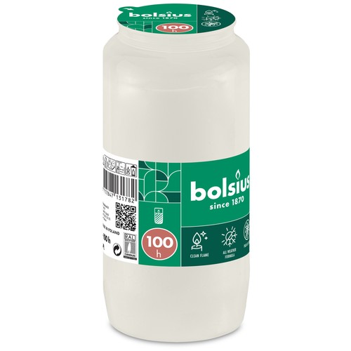 Bolsius grabkerzen weiß 7 - weiß, nr.