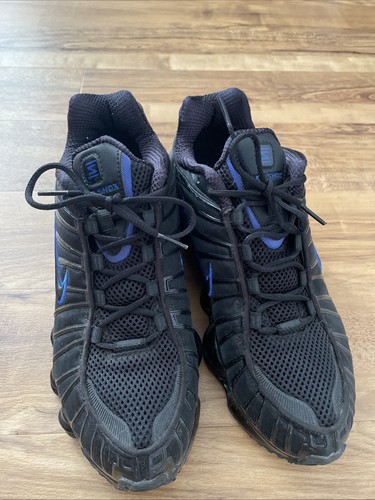 Nike shox schwarz blau - shox,