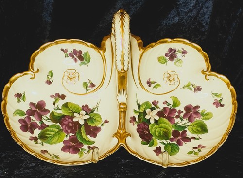 Schale mit blumendekor - mit, kpm