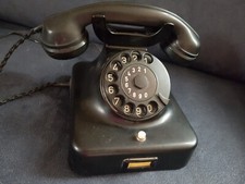 Antik Telefon mit Wählscheibe W 48 sehr guter Originalzustand v.Friedrich Reiner