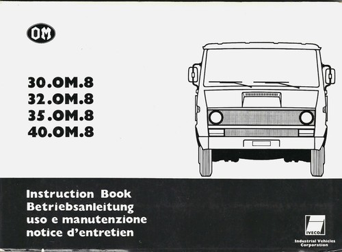 Lkw iveco 32 35 40 - 30.om.8,
