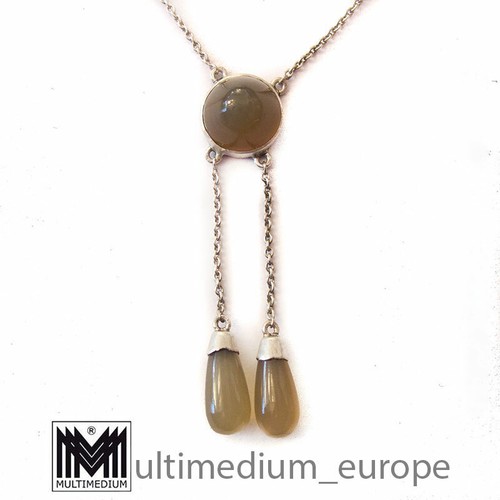 Jugendstil lavaliere silber - lavaliere,