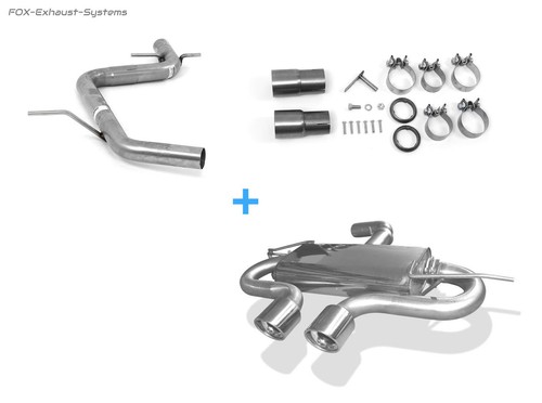 Edelstahl racing anlage ab - edelstahl,