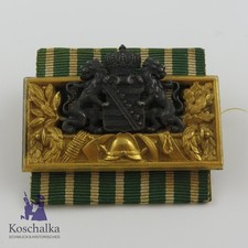 Königreich Sachsen Feuerwehr Ehrenzeichen, 1885 - 1918, Original (5312A)