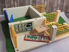 Playmobil Tierklinik Bodenplatte mit Gitter Tore Ersatzteil Zubehör