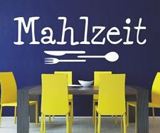 Küchen Wandtattoo Mahlzeit Wandsticker Wandaufkleber Küche Spruch Esszimmer 4