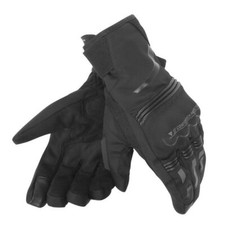Dainese Tempest D-Dry kurze wasserdichte Motorradhandschuhe - Schwarz