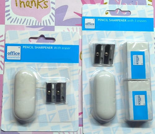 Anspitzer radiergummi set - radiergummi, |