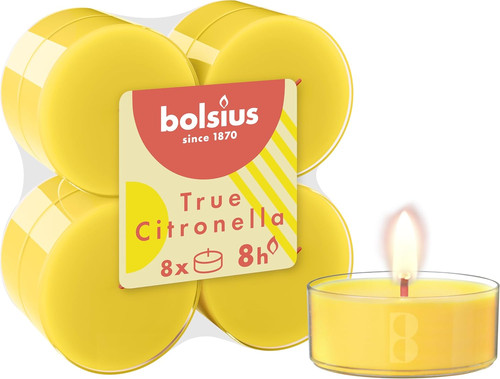 Bolsius true citronella maxi - citronella,