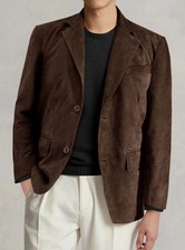 Herren Braunes Wildleder