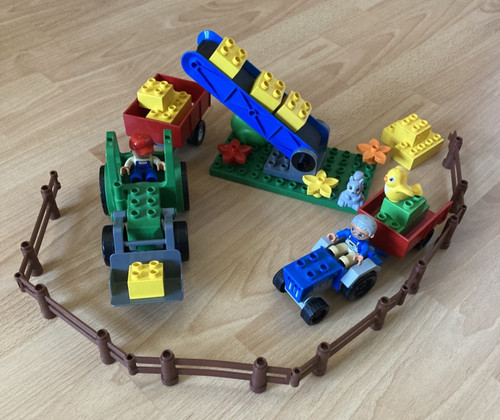 Lego duplo traktor - duplo, anhänger/
