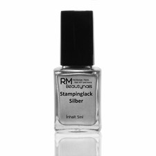 5ml Stamping Lack Silber
