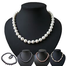 Perlenkette Muschelkern Perlen