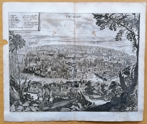 Olearius original kupferstich - olearius,