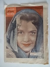 Alte Illustrierte Sonne für alle - 1957 - Nr.11 - Titelbild Eva Kotthaus