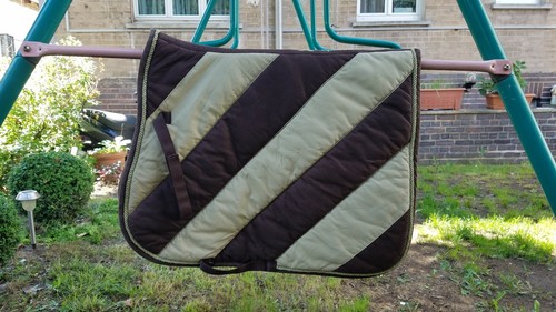Schabracke gestreift lime - vs,