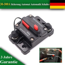 30-300A Sicherung Automat Automatik Schalter 12V/48V Auto KFZ LKW Leitungsschutz