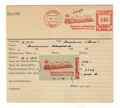 Steinheim 1935 westlische - steinheim,