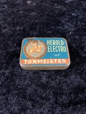 Nadeldose Nadeln Grammophon Plattenspieler Herold Electro Vintage Sammlerstück