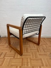 Vintage IKEA 80er Wire Chair Lounge-Sessel Knut Marianne Hagberg Sälen Design 