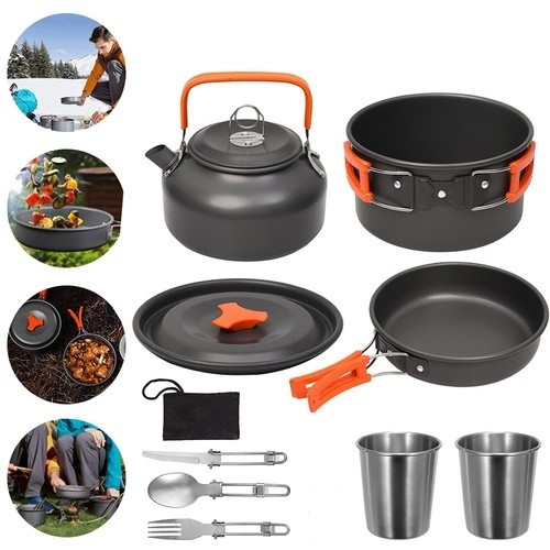 Camping kochgeschirr set - kochgeschirr, für