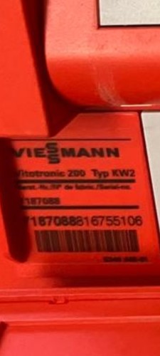Viessmann vitotronic 200 - vitotronic, typ