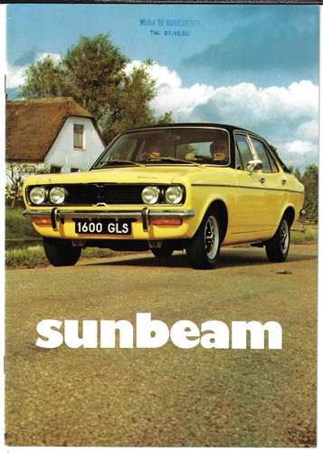 Sunbeam 1300 1600 1975 - sunbeam,