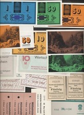 DDR Ersatzzahlungsmittel , Hotelgeld ,  FDGB ,  Geldähnliche Belege , ....