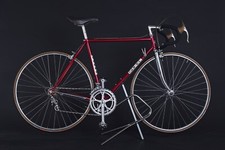 Restauriertes Somec Rennrad mit Campagnolo Super Record Gruppe