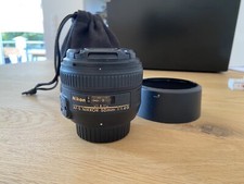 Nikon  AF-S Nikkor 50mm 1:1,4G Objektiv (58mm Filtergewinde) schwarz