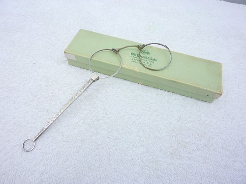 Jugendstil lorgnon klappbrille - lorgnon,