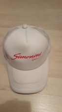 Baseball Verstellbare Kappe mit Netz Weiß simonini basecap herren