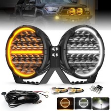 2x LED Zusatzscheinwerfer