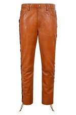 Herren Biker Lederhose