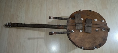 Vintage west african kora - african, harp