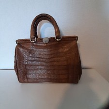 Handtasche Vintage Kroko Leder