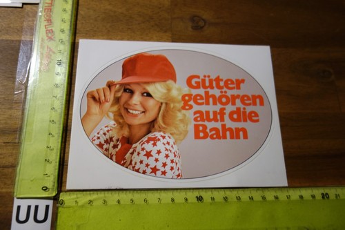 Alter aufkleber bahn - bahn, cargo