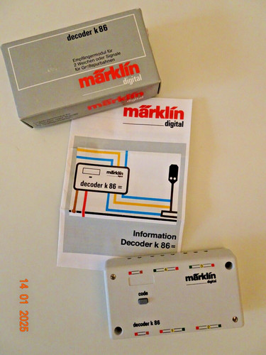 Märklin decoder 86 - k,