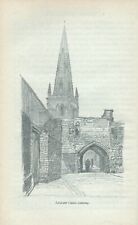 Autobahnen und Nebenstraßen in Leicestershire J B Firth, Illus Frederick L Griggs 1926