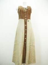 Prima braun beige mit Leder