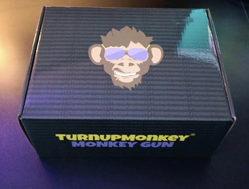Turnupmonkey money gun - money, gun,