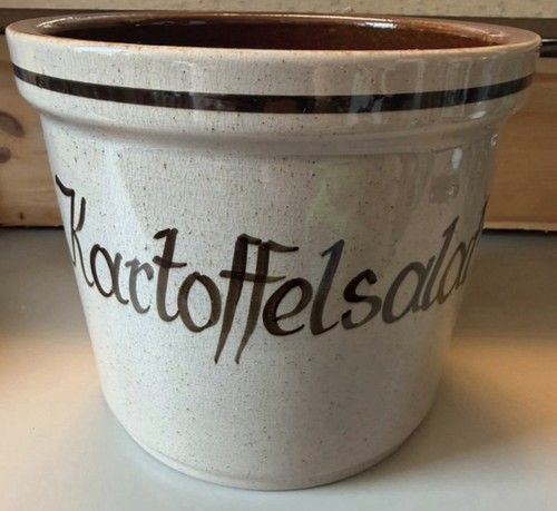 Steinguttopf kartoffelsalat - steinguttopf,