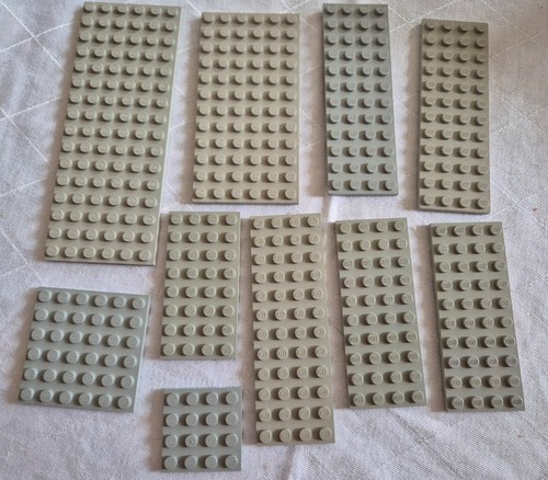 Lego grundplatten grau - lego,