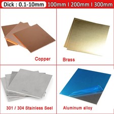 Kupfer, Messing, Edelstahl