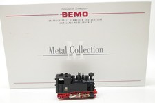 Bemo Metal Collection 1013 802:  Dampflok Werklok DR Schmiedeberg! Top!!!