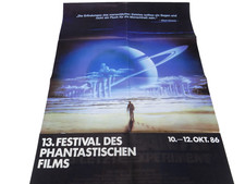 Festival München 86 Altes Vintage Kino Film Plakat Poster A1 Gefaltet