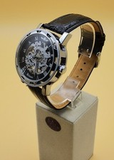 Winner U8018 Handaufzug Herren Skelett Armbanduhr in sehr guter Erhaltung