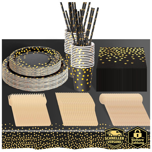 Pappteller besteck set - pappteller,