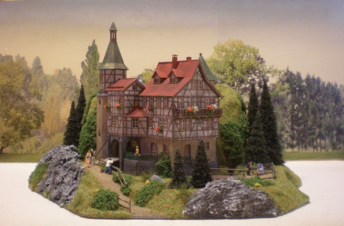 Diorama 87 haus - diorama, 1:87