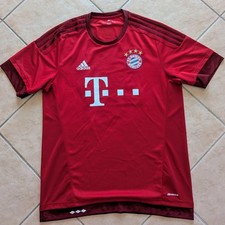 Original FC Bayern München mit Arturo Vidal Flock #23 Adidas Heimtrikot 2016/17